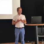Rune Halvorsen, forskare vid Oslo Metropolitan University, höll ett föredrag om Active Citizenship den 23 augusti.